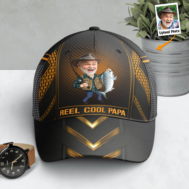 Reel Cool Papa - Personalized Classic Cap