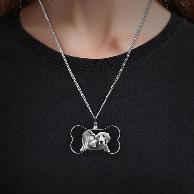 Necklace Pet Paw 2D - Light Base NOT Included