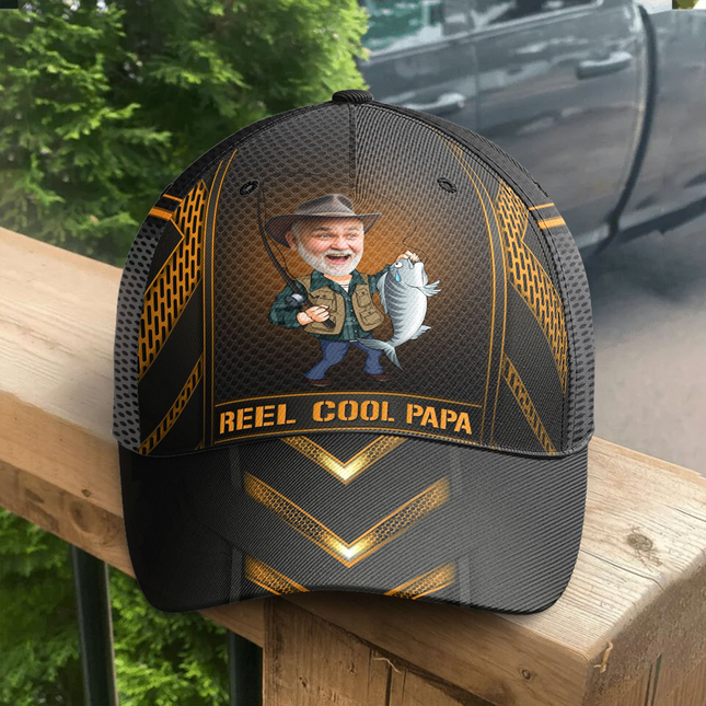 Reel Cool Papa - Personalized Classic Cap