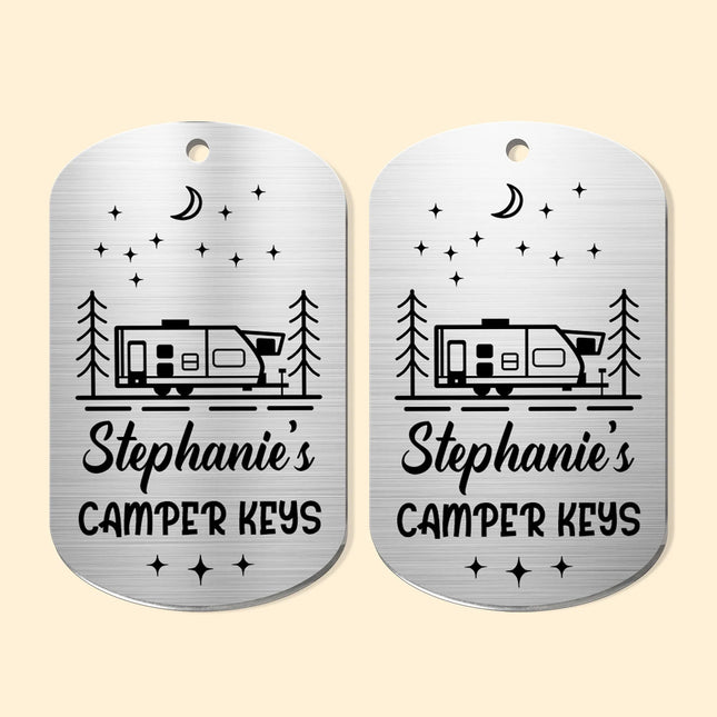 Camper Keys - Personalized Keychain