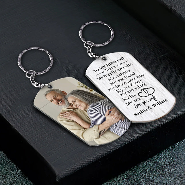 You Are My Happily Ever After - Personalized Keychain