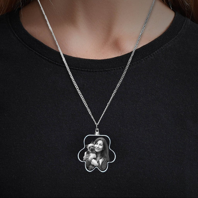 Necklace Pet Paw 2D - Light Base NOT Included