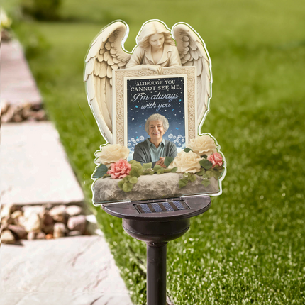 I'm Always With You - Personalized Photo Solar Light