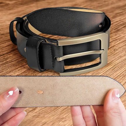 Naughty To Do List For Husband, Boyfriend - Personalized Engraved Leather Belt