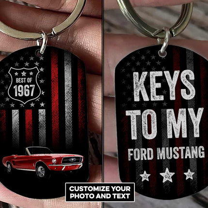 Keys To My Car - Personalized Photo Keychain