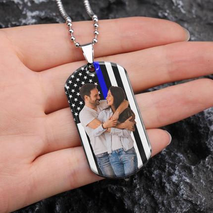 Always Come Home To Me - Personalized Dog Tag Necklace