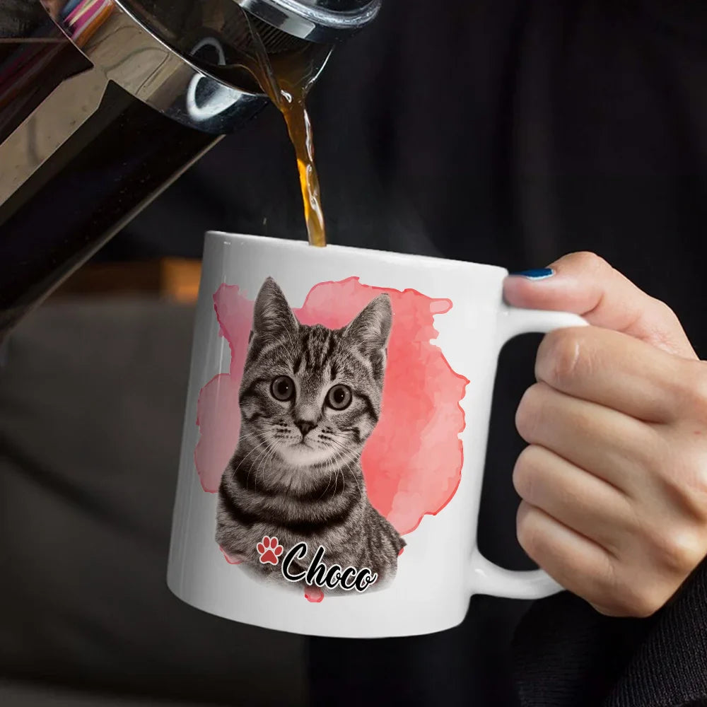 Custom Photo Dog Cat Pet - Personalized Mug-Levistina