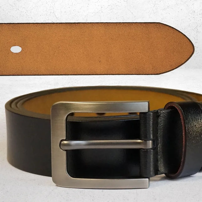 To Husband Boyfriend Valentines Father's Day Gift - Personalized Engraved Leather Belt