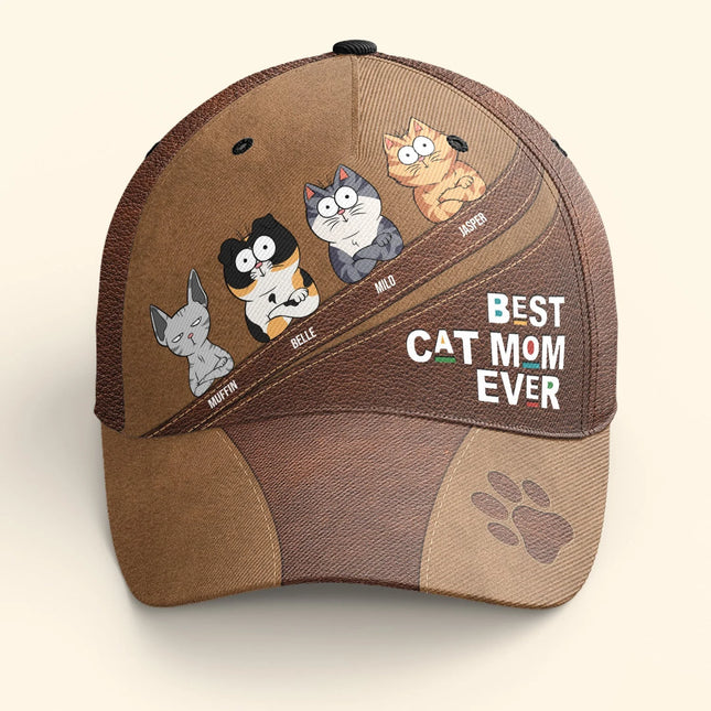 Best Cat Mom Ever - Personalized Classic Cap