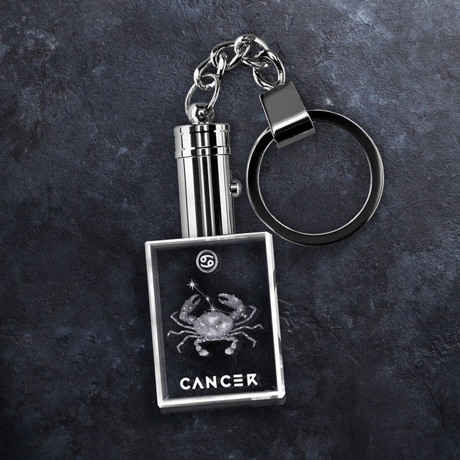 Keychain Rectangle 3D for Cancer