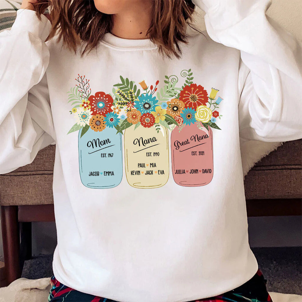 Grandma Est - Personalized Sweatshirt - Levistina