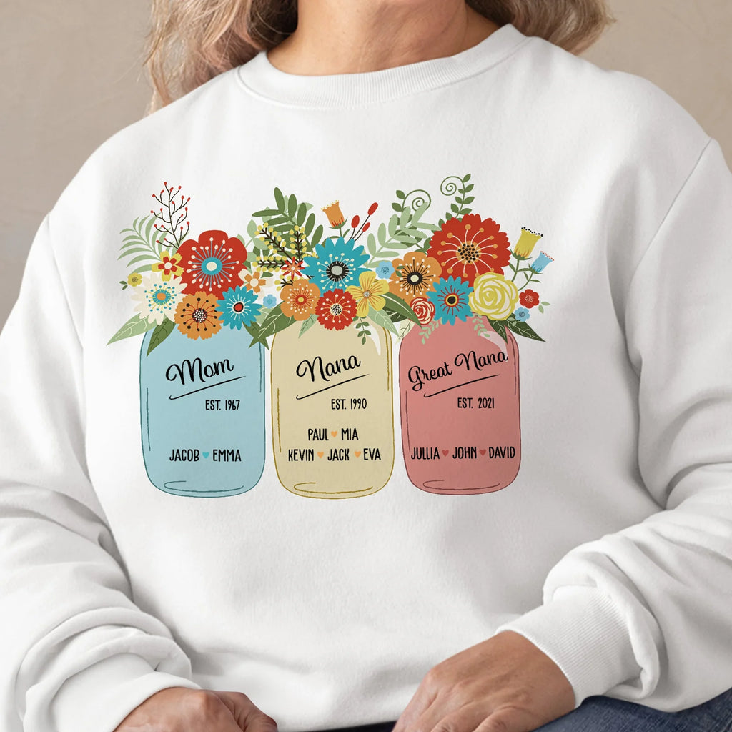 Grandma Est - Personalized Sweatshirt - Levistina