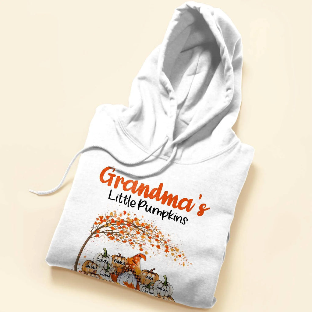 Grandma's Little Pumpkins - Personalized Shirt - Fall Season Gift For Grandma - Levistina