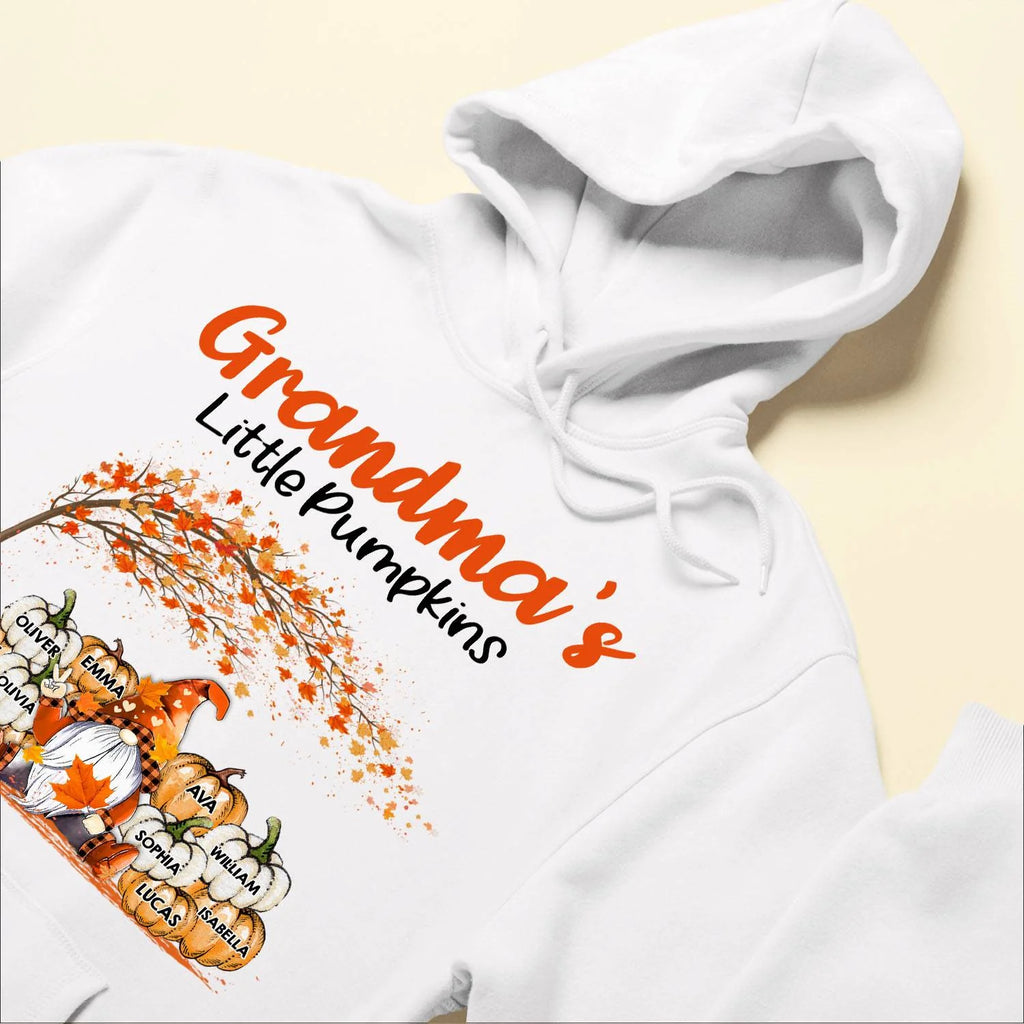 Grandma's Little Pumpkins - Personalized Shirt - Fall Season Gift For Grandma - Levistina
