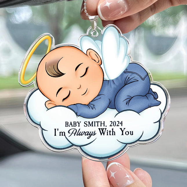 I'm Always With You - Personalized Car Ornament