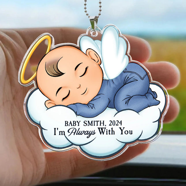 I'm Always With You - Personalized Car Ornament