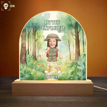 Little Explorer - Personalized Photo LED Light