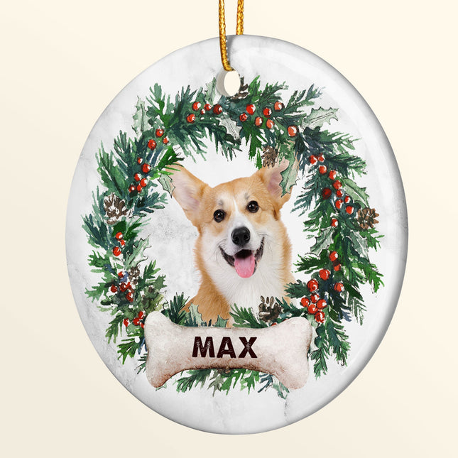 Lovely Pet - Personalized Ceramic Ornament - Christmas Gift For Dog Lovers, Cat Lovers