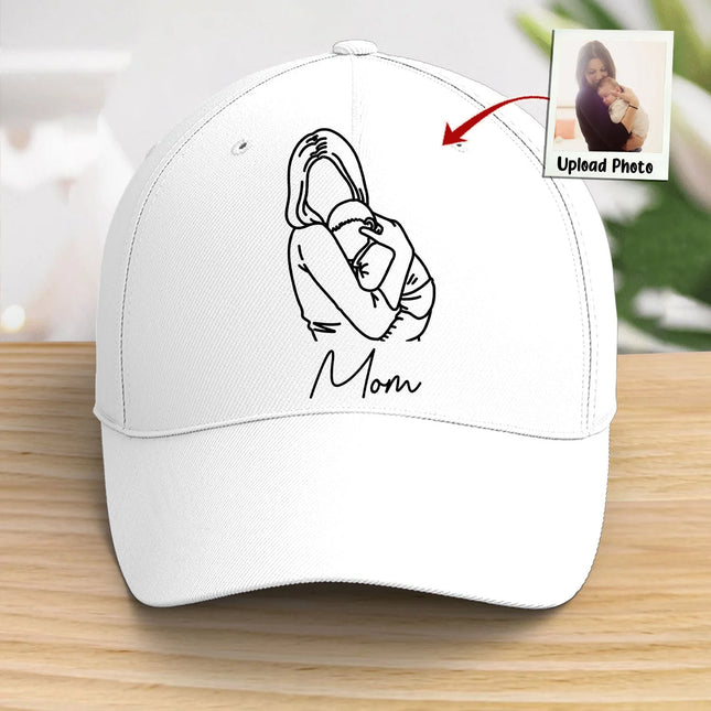 Mom Line Are First Mother's Day Gift - Personalized Classic Cap