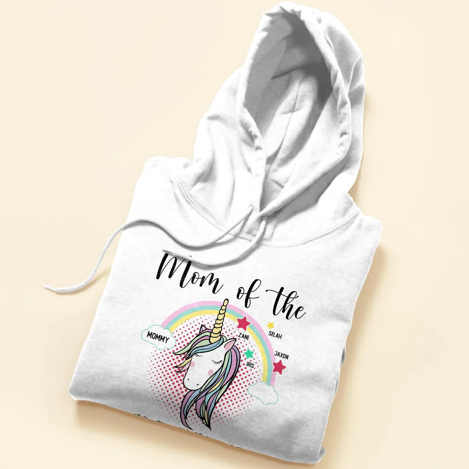 Mom Of The Wild Child - Personalized Shirt - Birthday, Funny Gift For Mom, Mother, Grandma, Nana, Gigi, Mimi - Levistina
