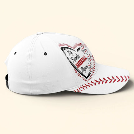 My Favorite Baseball Players - Personalized Classic Cap