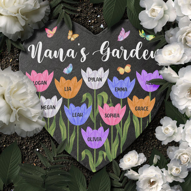 Nana's Garden - Personalized Garden Stone