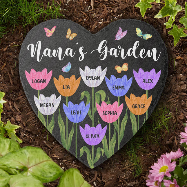 Nana's Garden - Personalized Garden Stone