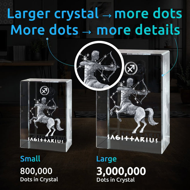 3D Crystal for Sagittarius