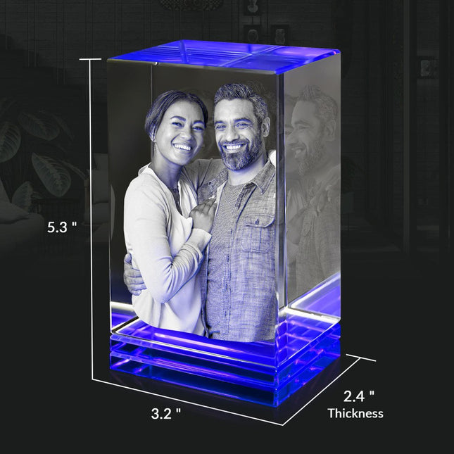 Blue Skirt Keepsake Portrait - Light Base NOT Included