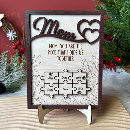 You Hold Us Together - Personalized Wooden Plaque