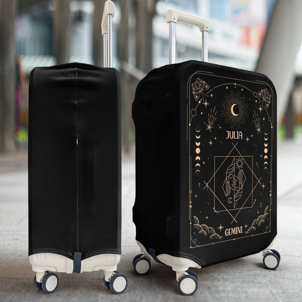 Zodiac Name - Personalized Luggage Cover-Levistina