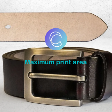 Thank You For Not Pulling Out - Personalized Engraved Leather Belt