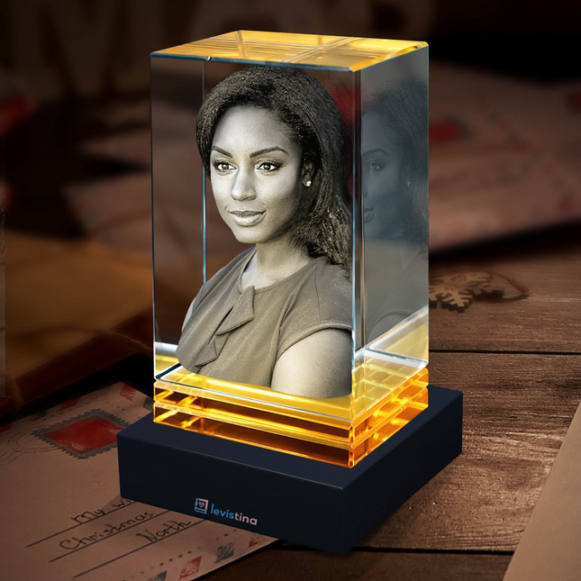 Amber Skirt Keepsake Portrait - Light Base NOT Included