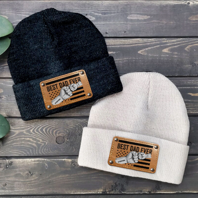 Best Dad Ever - Personalized Beanie