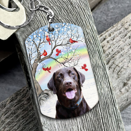 Memorial Pet Until I See You Again - Personalized Photo Keychain