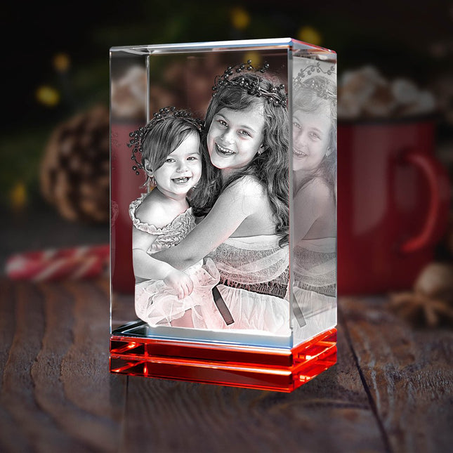 Red Skirt Keepsake Portrait - Light Base NOT Included