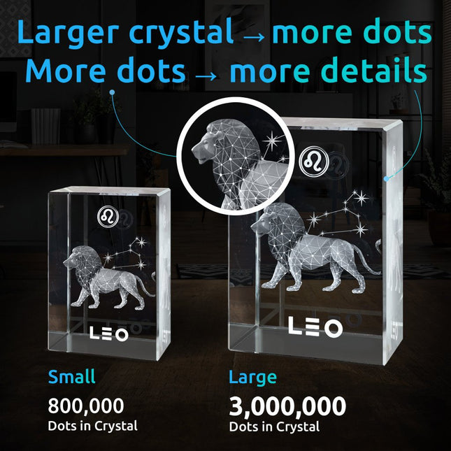 3D Crystal for Leo