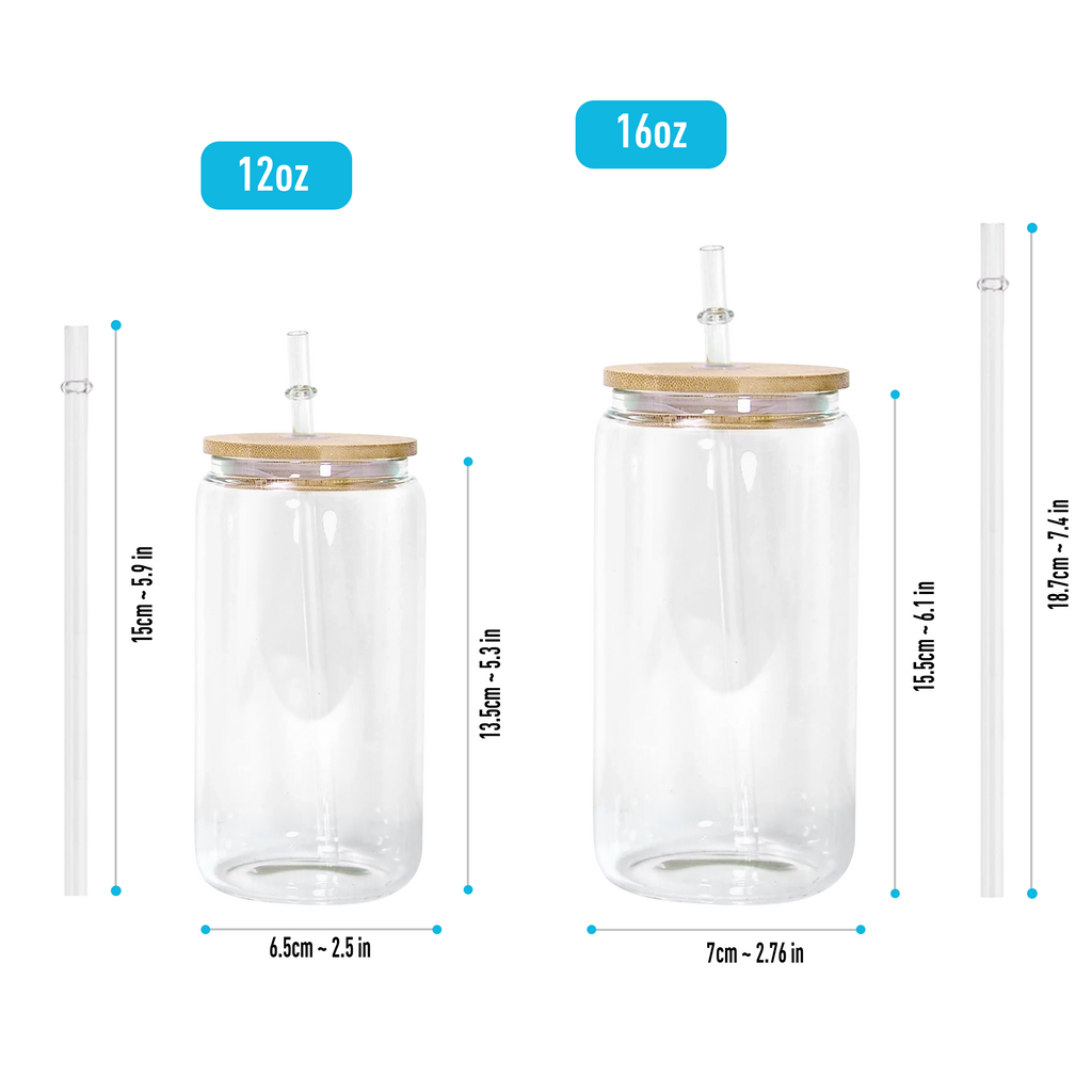 God Says I Am - Personalized Clear Glass Cup - Levistina