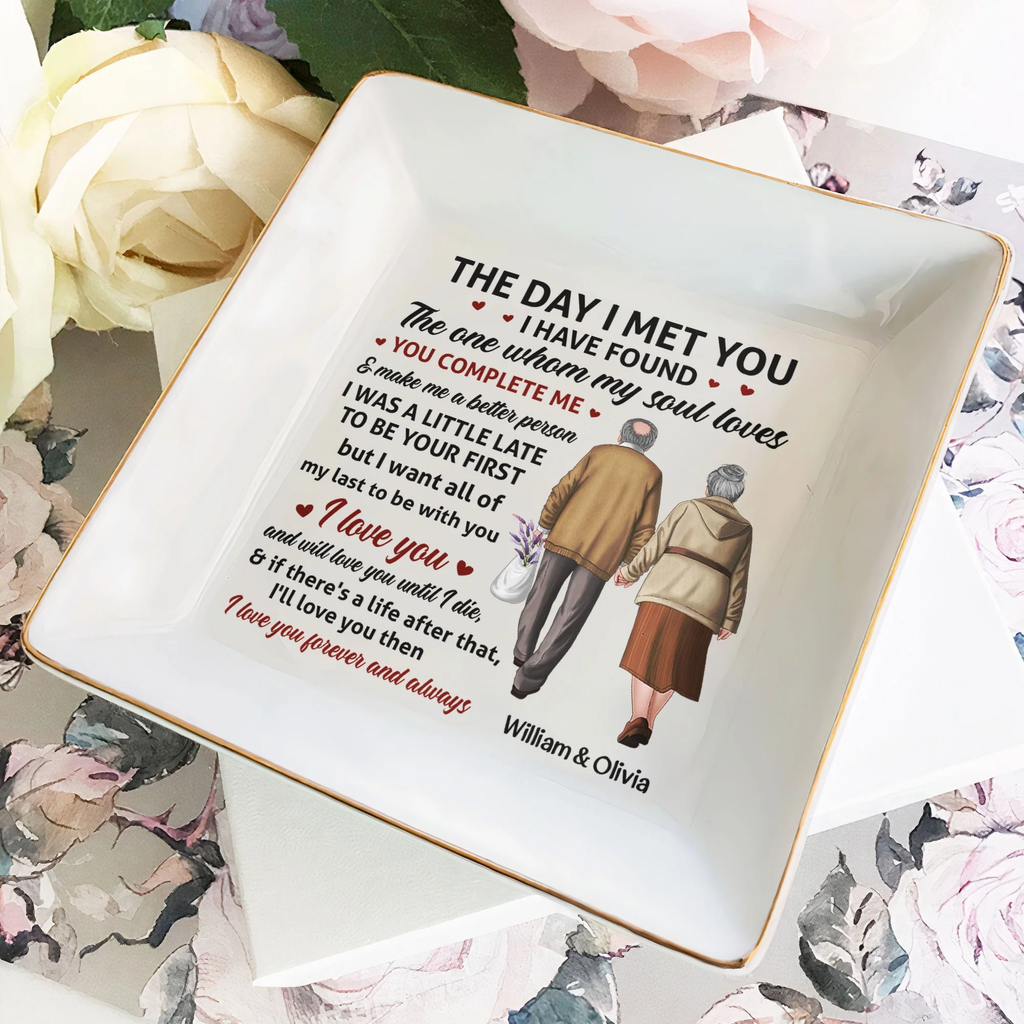 I Love You Forever And Always - Personalized Jewelry Dish-Levistina