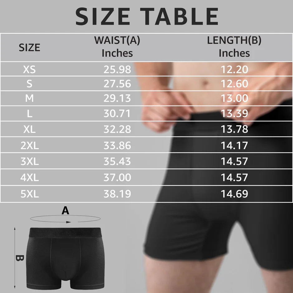 I Licked It So It's Mine - Personalized Photo Men's Boxer Briefs - Birthday Gifts For Men, Husband, Him, Boyfriend - Levistina