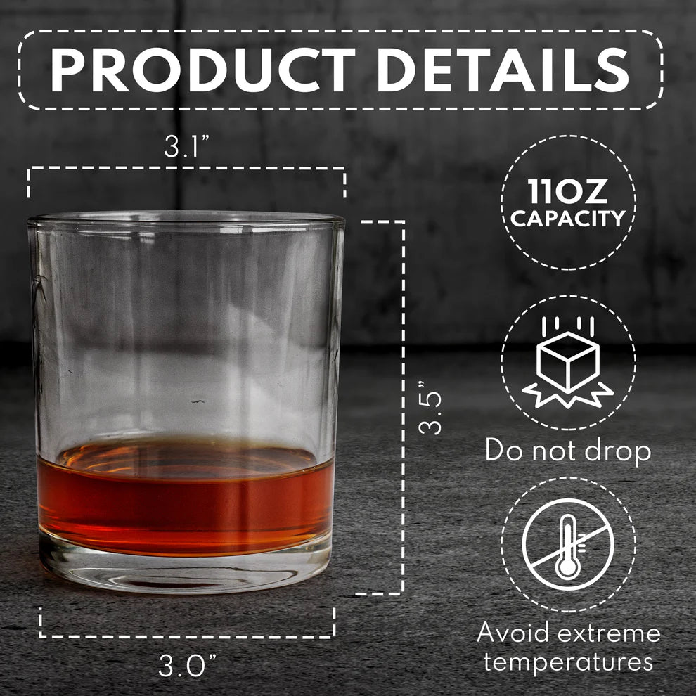 Gift For Groom And Groomsmen In Wedding - Personalized Whiskey Glass-Levistina