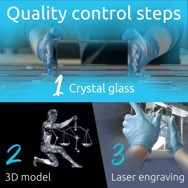 3D Crystal for Libra