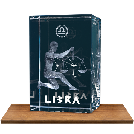 3D Crystal for Libra