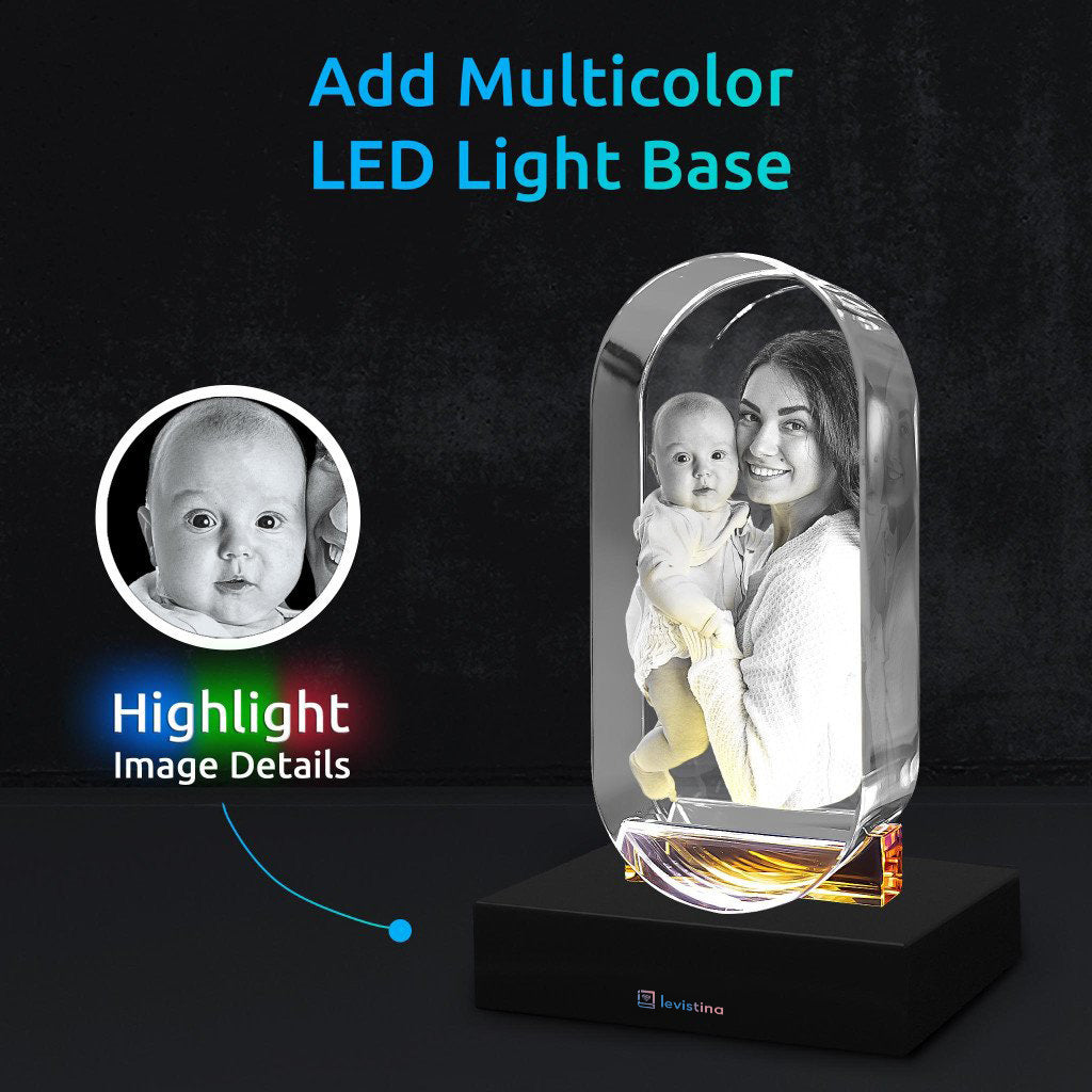 Amber Capsule Keepsake - Light Base NOT Included - Levistina