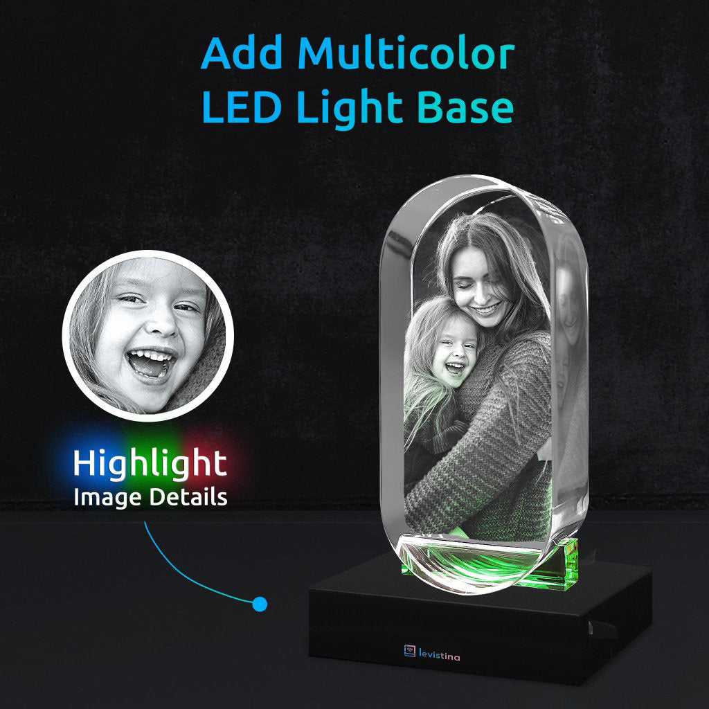 Green Capsule Keepsake - Light Base NOT Included - Levistina
