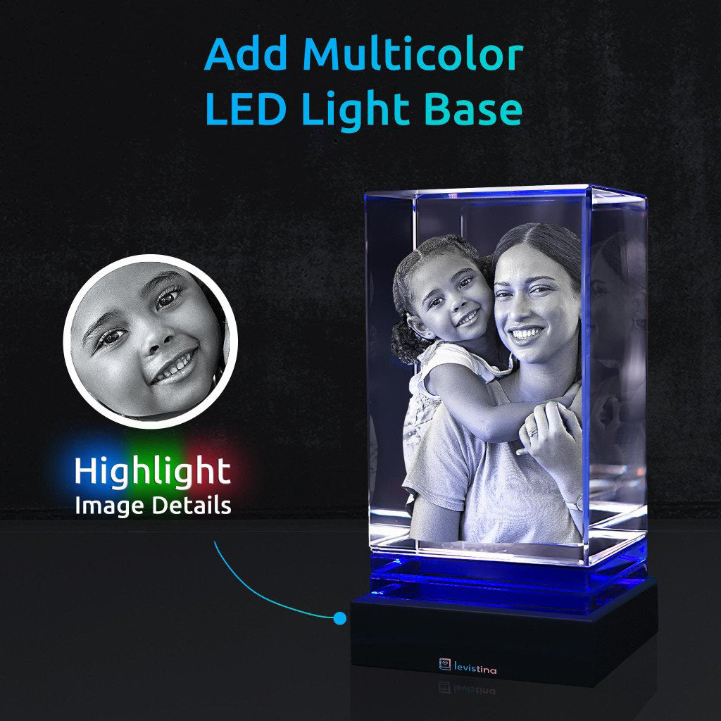 Blue Skirt Keepsake Portrait - Light Base NOT Included - Levistina