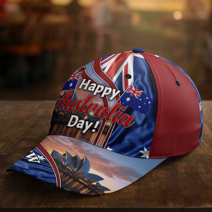 Happy Australia Day 26th January Custom Name - Personalized Classic Cap