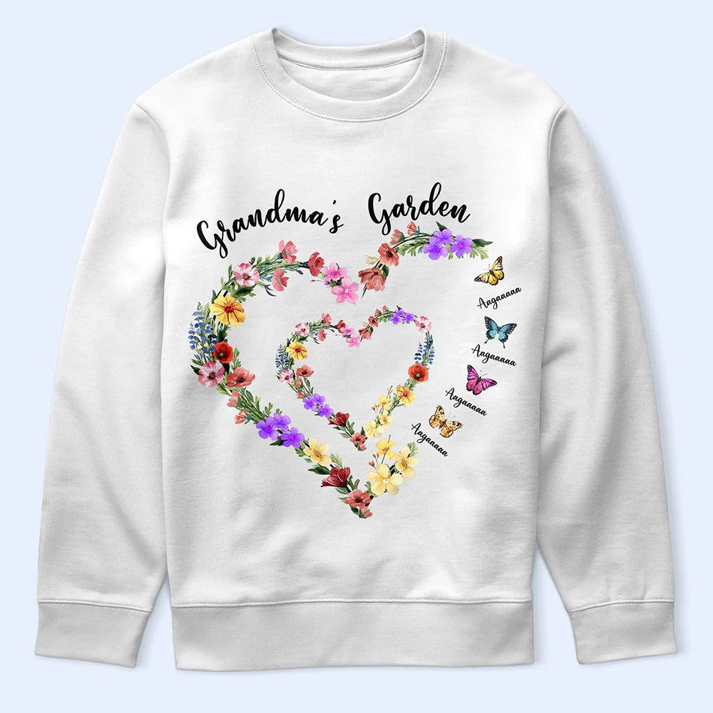 Grandma's Garden - Personalized T Shirt-Levistina